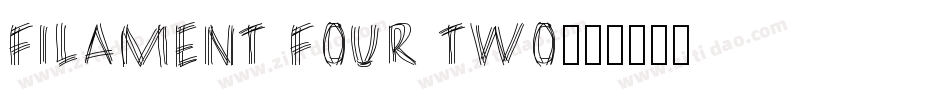 Filament Four Two字体转换